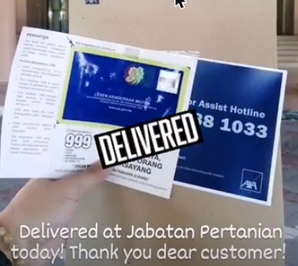 Insurer claim documents ready for a customer